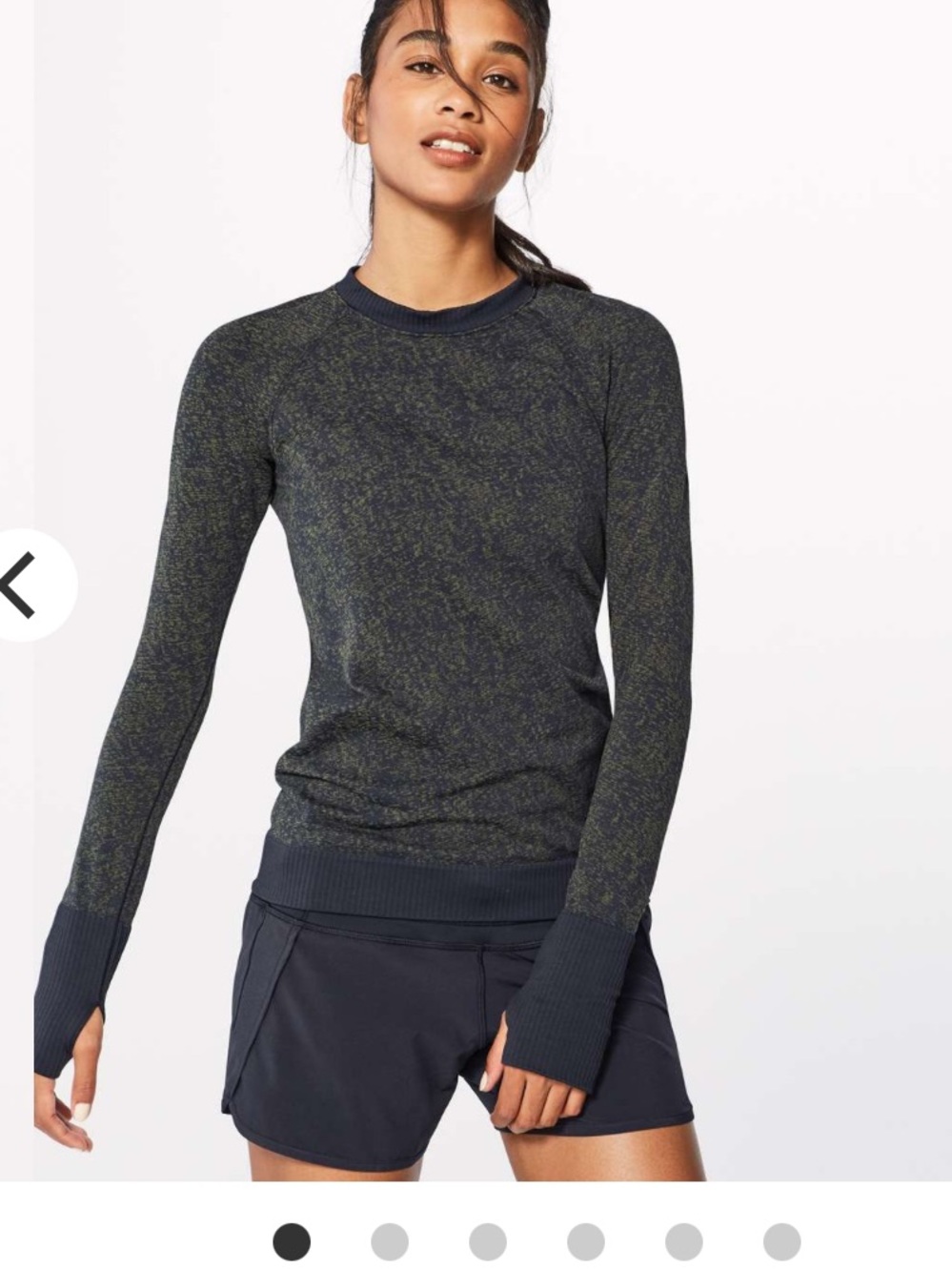 Lululemon Rest Less Pullover
Black / Armory 4